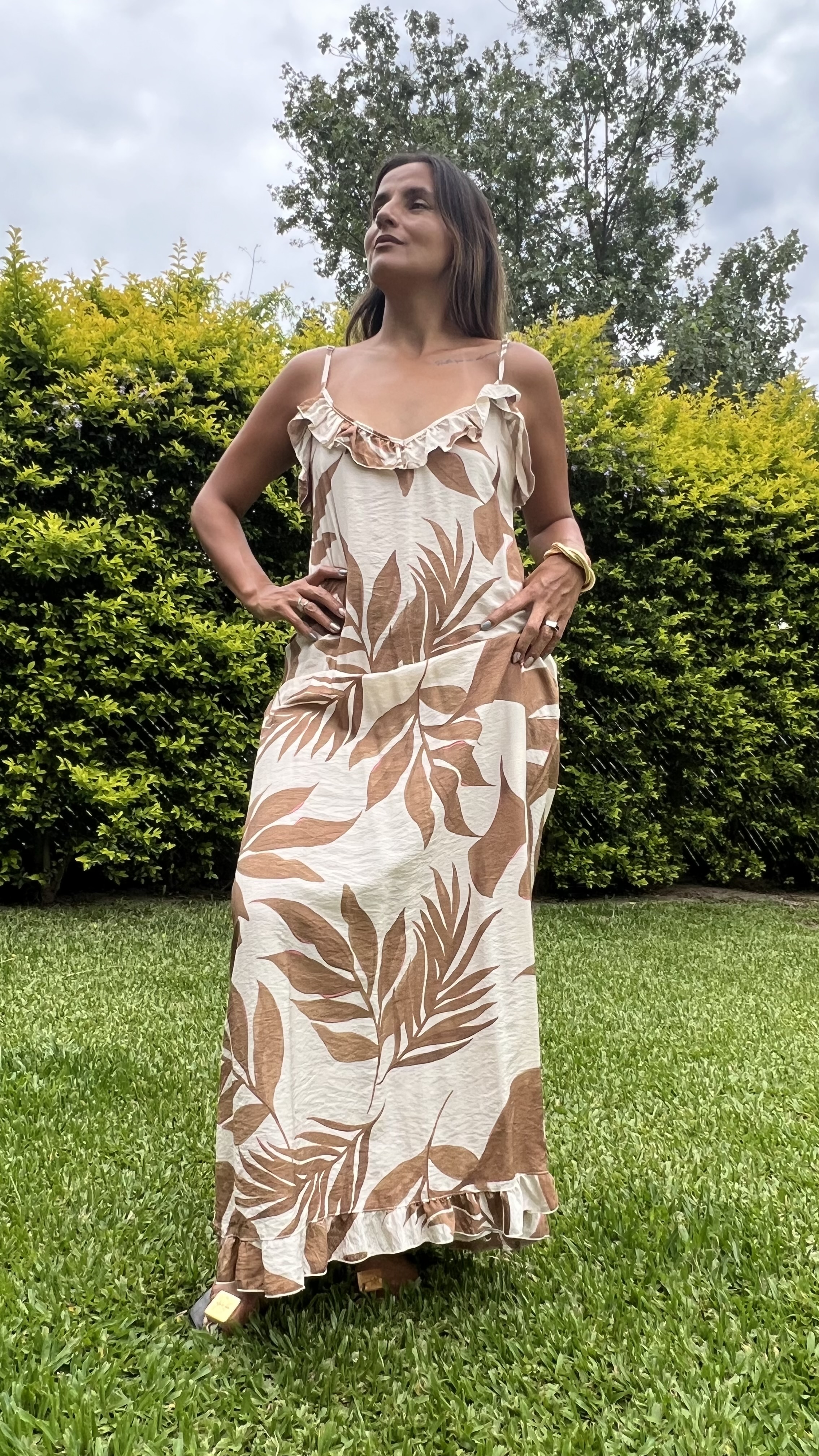 Vestido FLORES, VUELO BUSTO