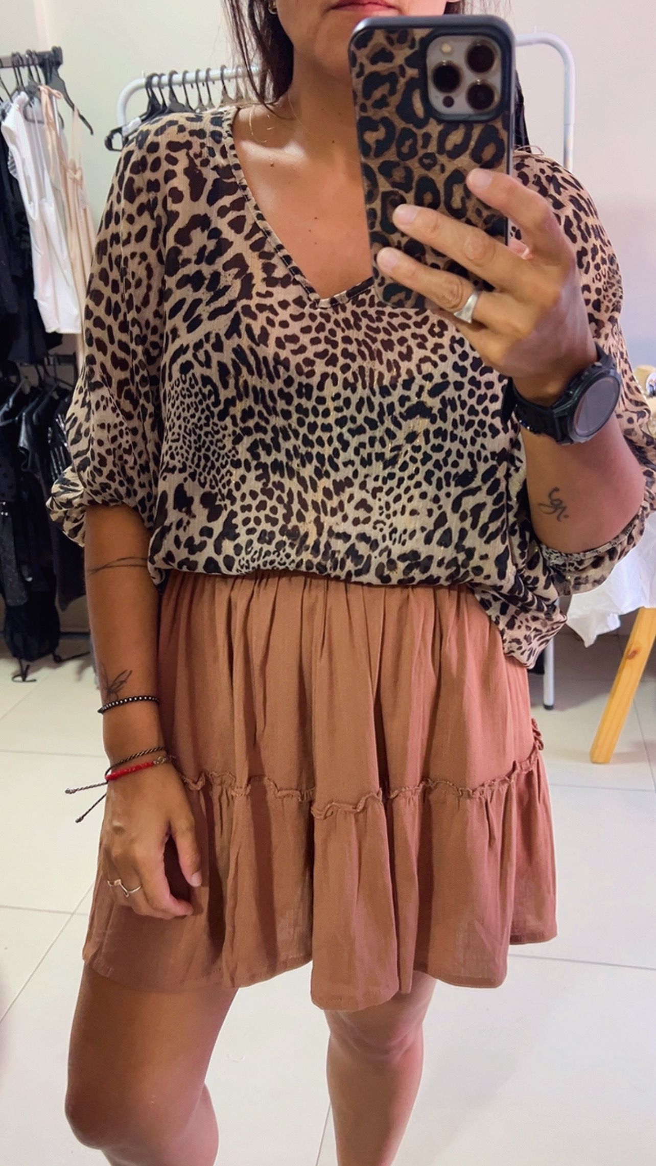 Camisa animal PRINT GASA