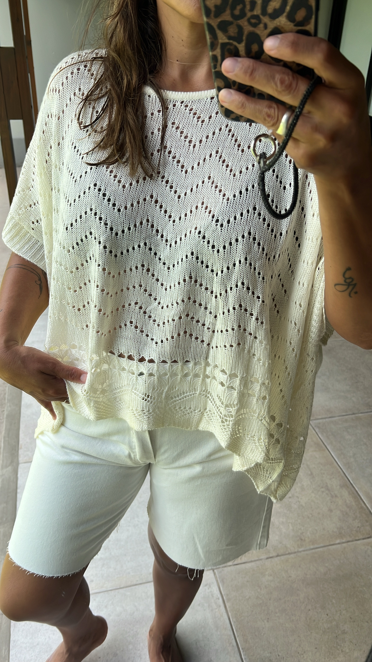 Remeron MARIPOSA tejido