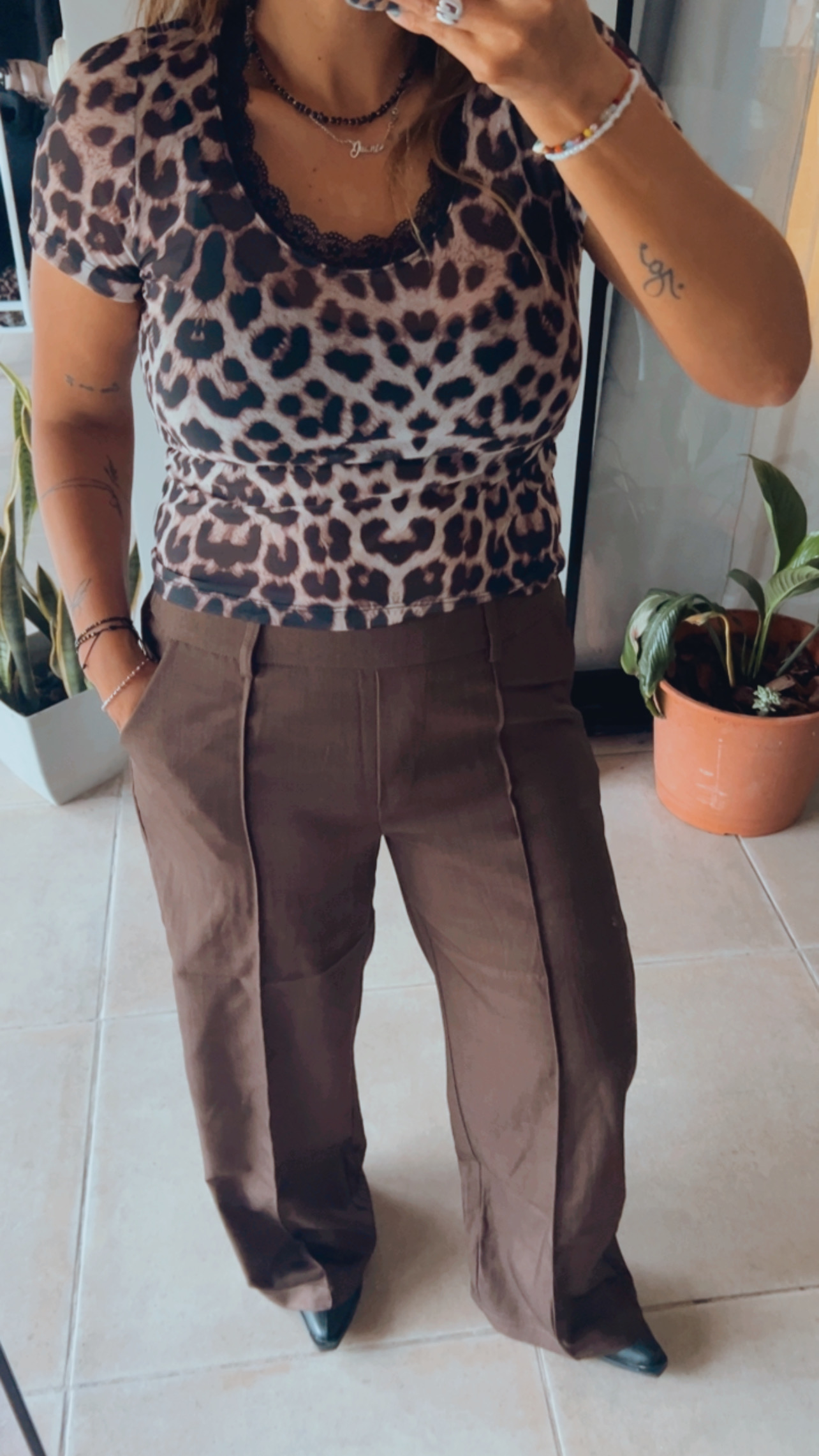 Remerita Tull Animal Print