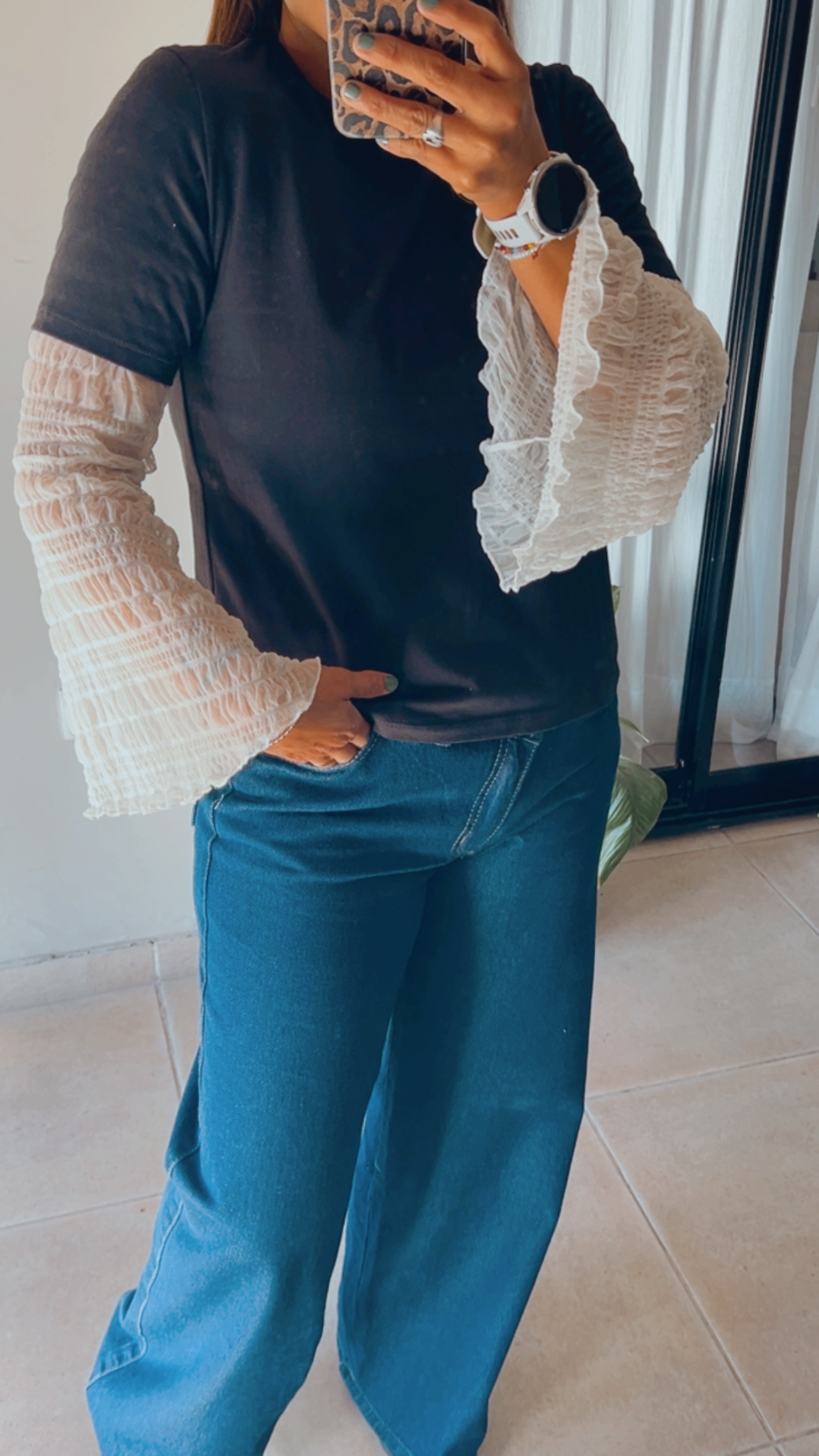 Remera Cecilia - Negro