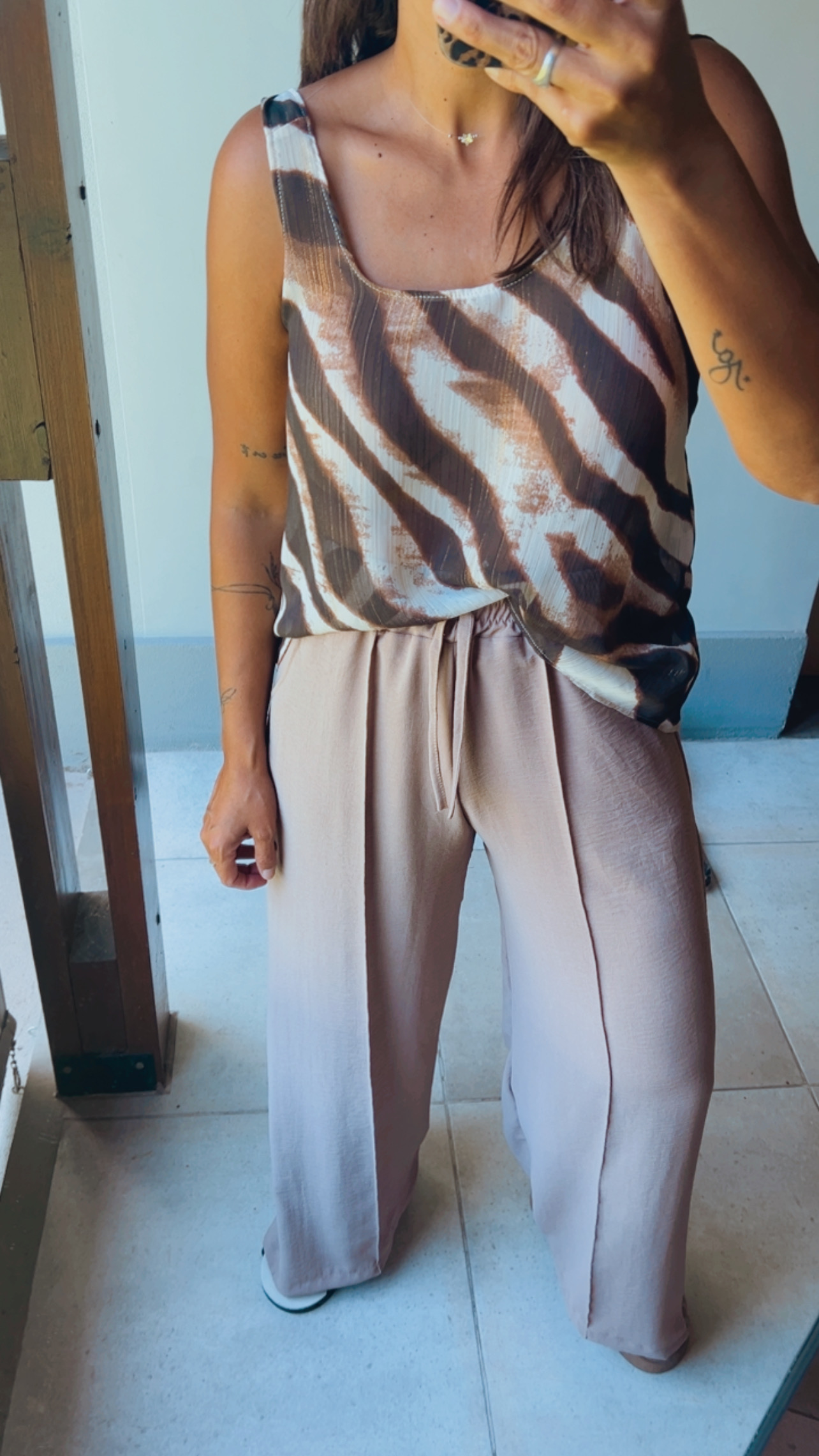 Solera Destellos Dorado Gasa