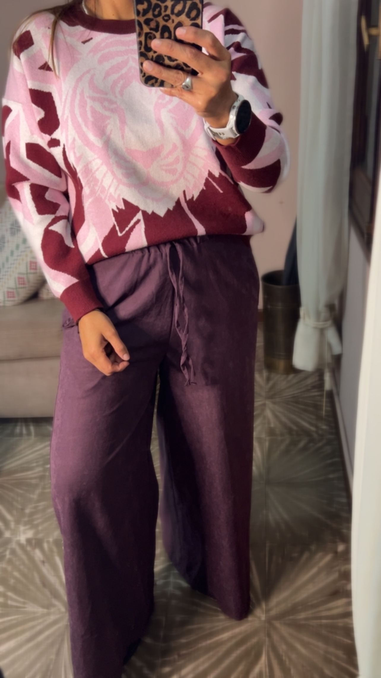 Pantalón Molly - Bordo