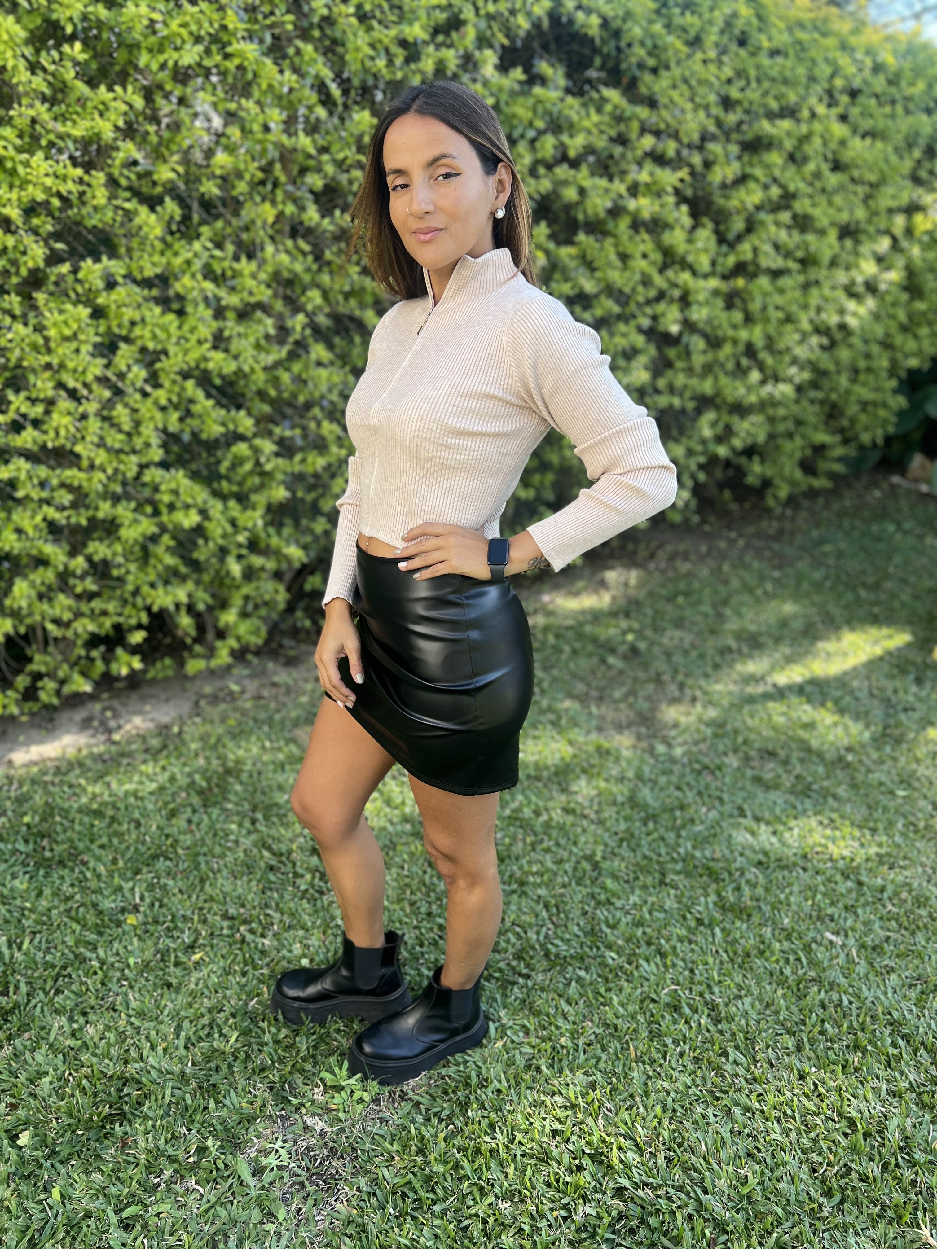 Pollera FRUNSE ENGOMADA