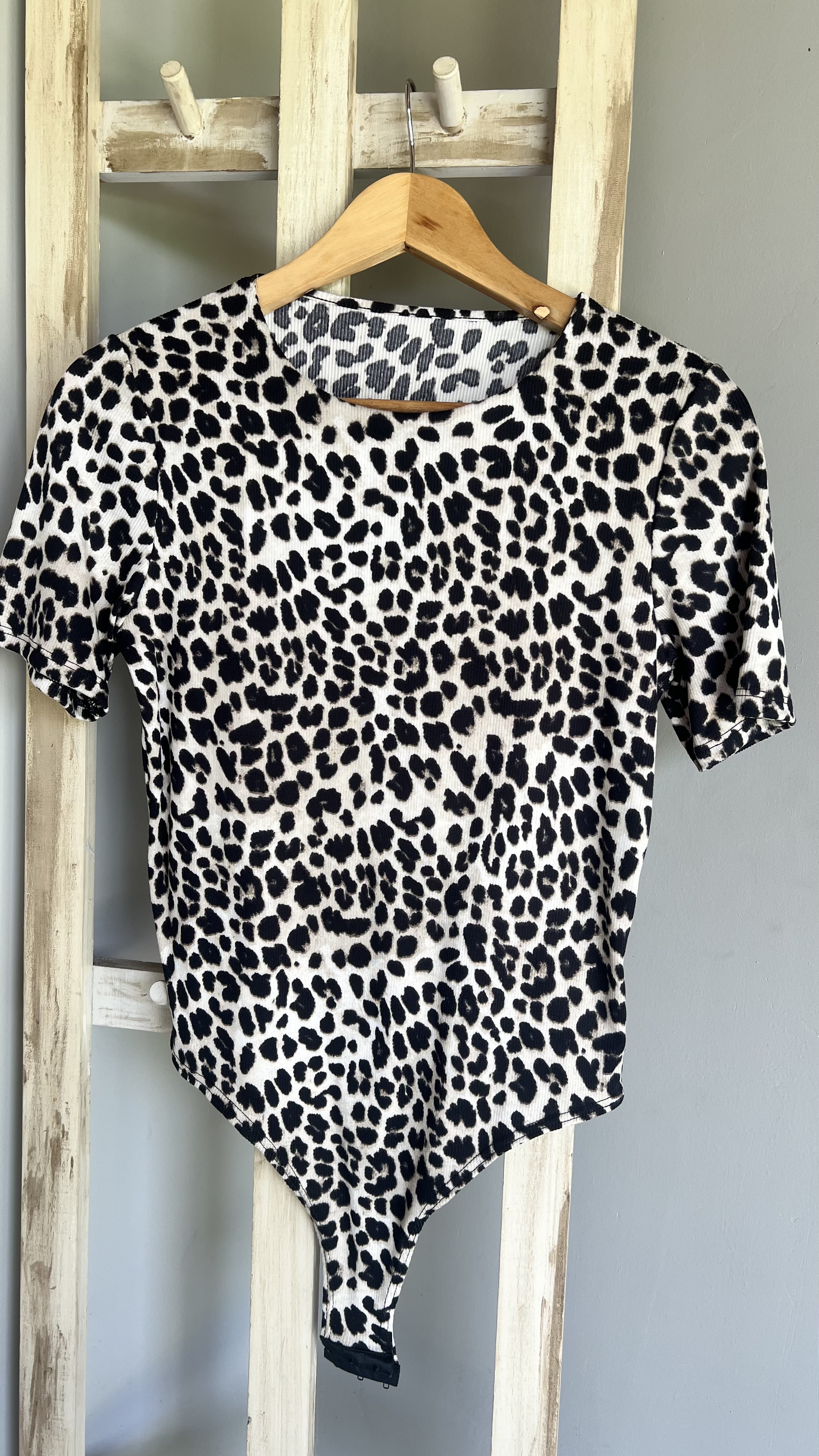 Body MORLEY mangas cortas animal print