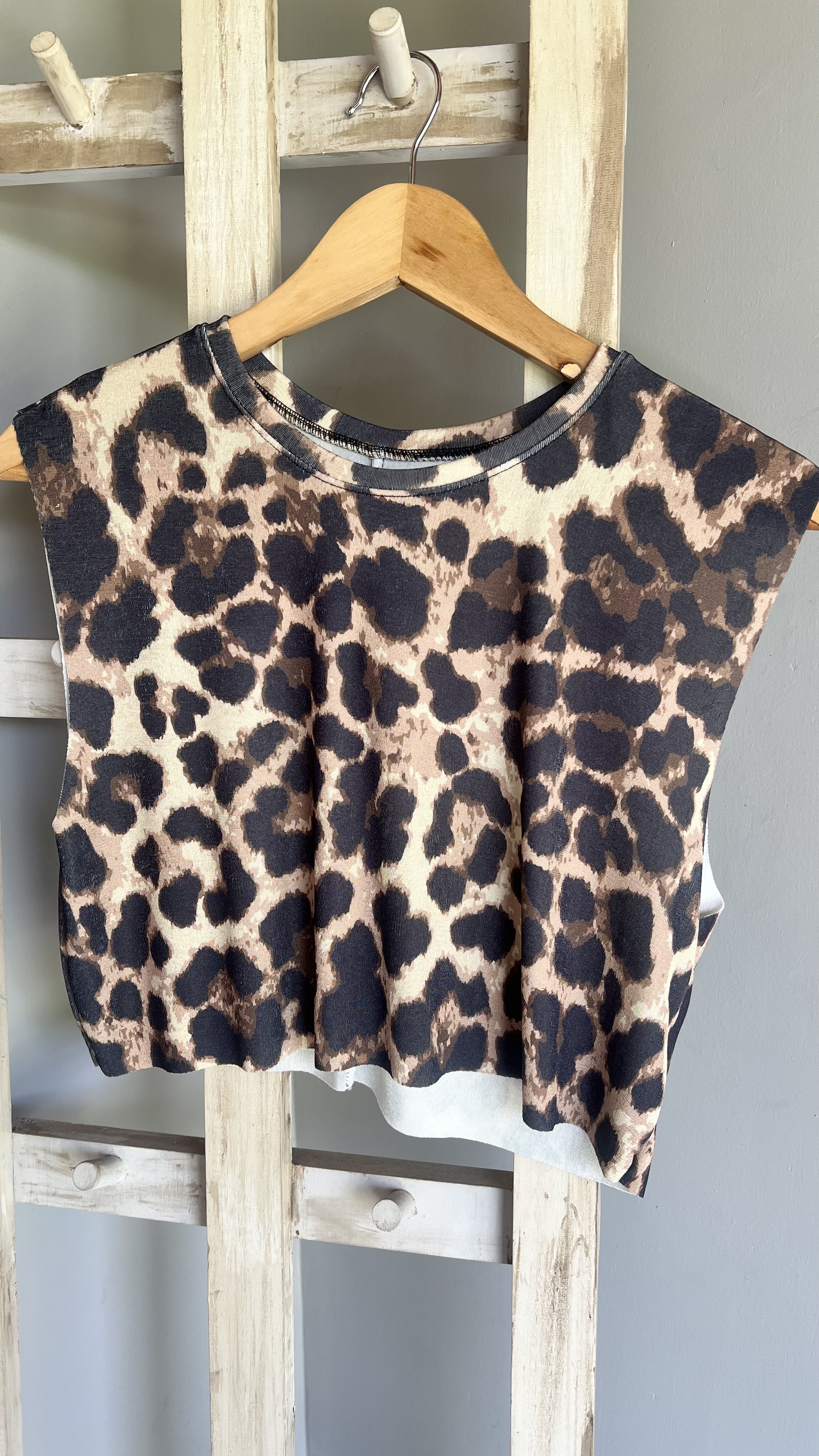Solera Crop top animal print