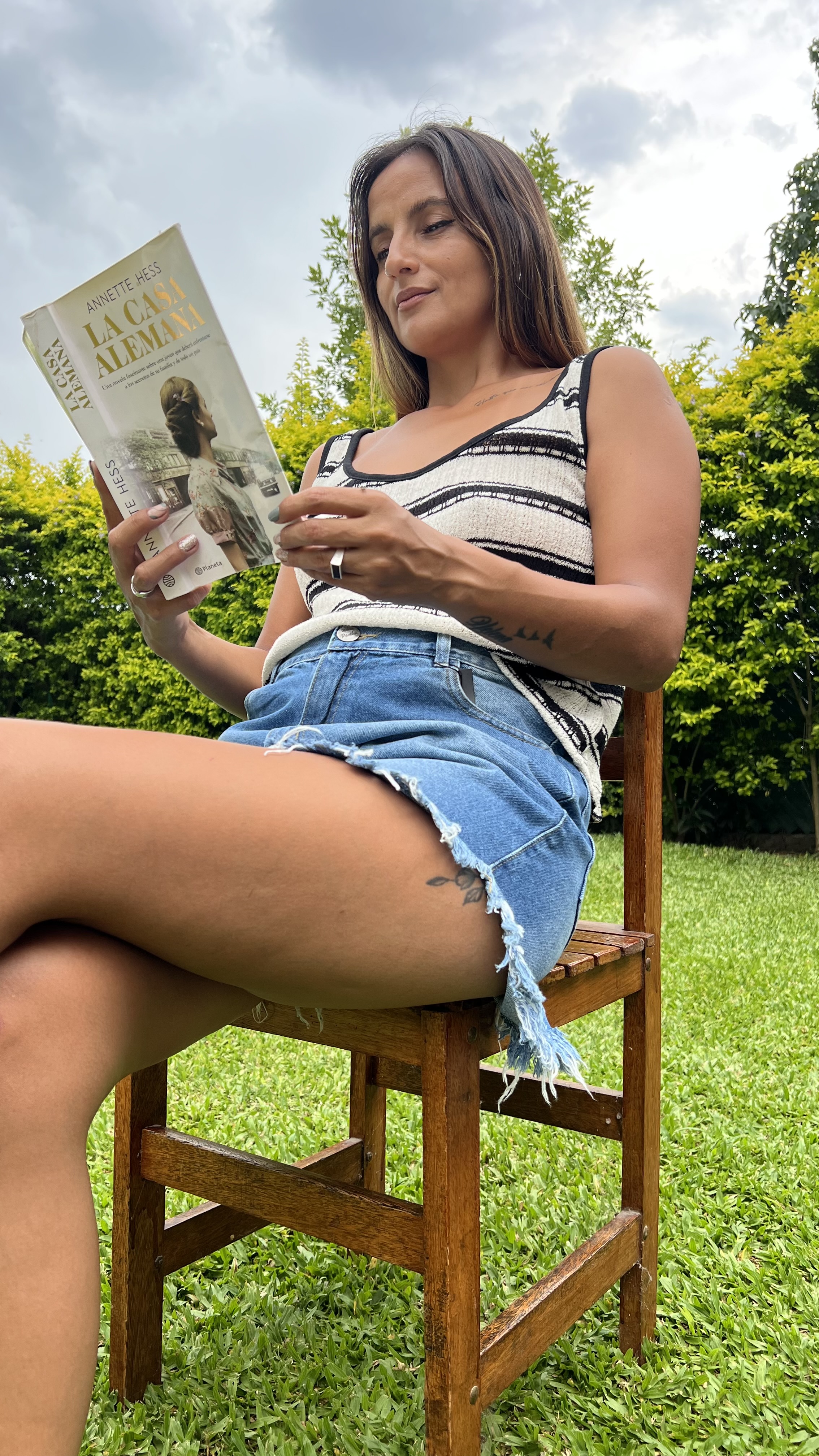 Musculosa Hilo rayada